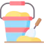 Sand bucket іконка 64x64
