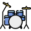 Drum set icon 64x64