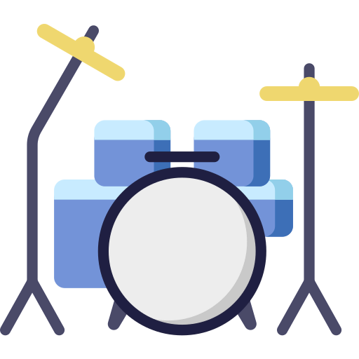 Drum set icon