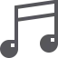 Musical note icon 64x64