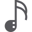 Musical note icon 64x64