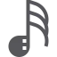 Music note icon 64x64