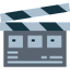Clapperboard icon 64x64