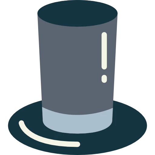 Top hat icon