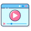 Video player Symbol 64x64