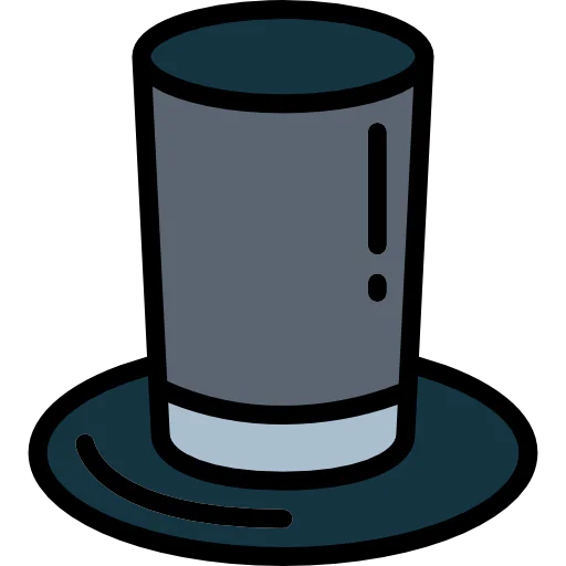 Top hat icon