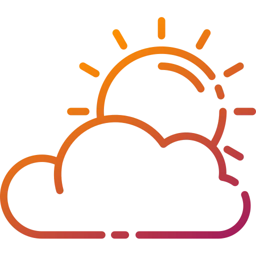 Cloudy day icon