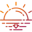 Sunset icon 64x64