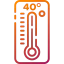 High temperature icône 64x64