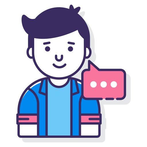 Talking icon