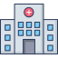Hospital building icon 64x64