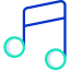 Music notes icon 64x64