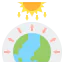Greenhouse effect icon 64x64