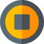 Stop button icon 64x64