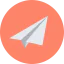 Paper plane icon 64x64