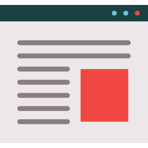 Text lines icon