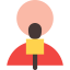 Male reporter Ikona 64x64