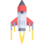 Rocket ship launch icon 64x64