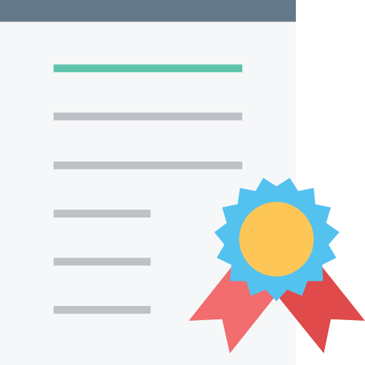 Certificate icon
