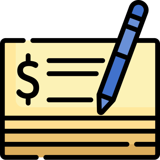 Cheque icon