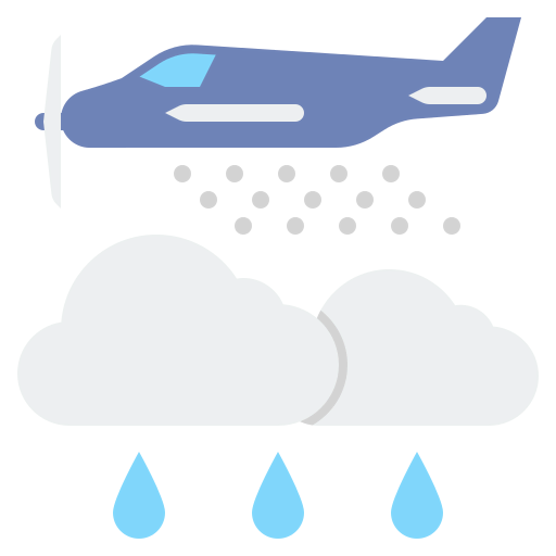Artificial rain icon