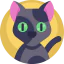Black cat Symbol 64x64