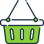 Shopping basket icon 64x64