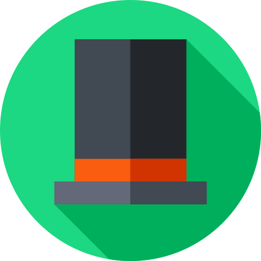 Top hat icon