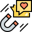 Social engagement icon 64x64