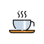 Hot coffee icon 64x64