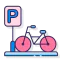 Bike parking icon 64x64