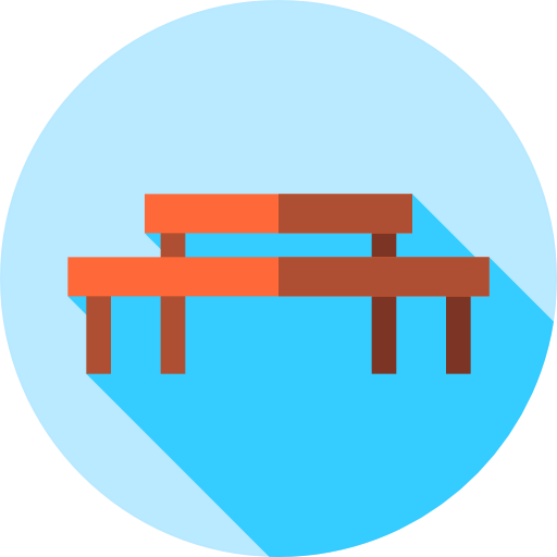 Picnic table icon