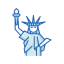 Statue of liberty 图标 64x64