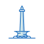 Monas tower icon 64x64