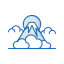 Fuji mountain icon 64x64
