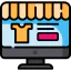Online shop icon 64x64