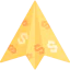 Paper plane icon 64x64