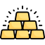 Gold Bars icon 64x64