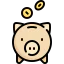 Piggy bank icon 64x64