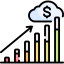 Bar chart icon 64x64