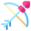 Bow and arrow ícono 64x64