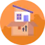 Открытая коробка иконка 64x64