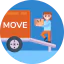 Moving truck ícono 64x64
