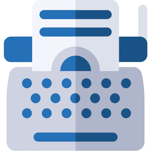 Typewriter icon