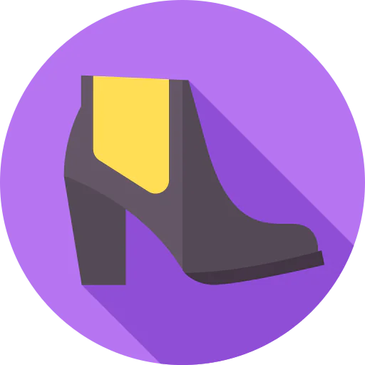 Ankle boot icon