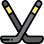 Hockey sticks icon 64x64