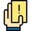 Yellow card icon 64x64