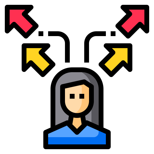 Decision making icon