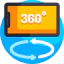 360 degree Ikona 64x64