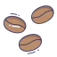 Coffee beans Ikona 64x64